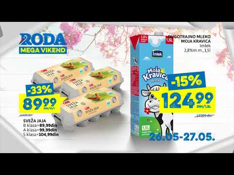 Roda | Mega vikend 26 - 27.05.2018.