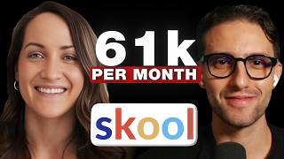 How She Built A $61,000/Month Skool Community (Copy This)