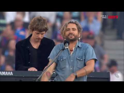 2021 AFL Grand Final - Land Down Under Colin Hay Original Singer With Various Artists