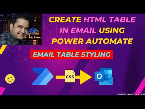 Styling HTML Tables with CSS in Power Automate