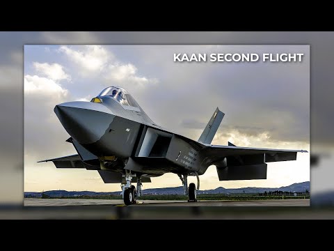 Turkish Aerospace Fighter Aircraft KAAN Performed its Second Flight