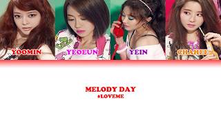 Melody Day - #loveme [Color Coded Lyrics (Han/Rom/Eng)]