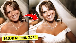 Turn a Normal Photo into a Dreamy Wedding Portrait in Photoshop
