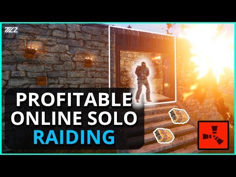 The ONLINE SOLO Satchel RAID Of Dreams!! Rust Solo Survival Gameplay Ep4