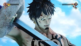 Jump Force - Trafalgar D. Water Law Moveset & Vs Gameplay DLC! (HD)