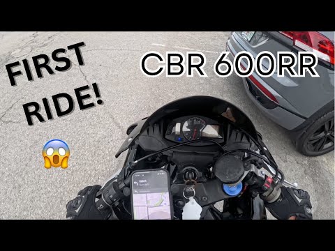 My First Motorcycle | CBR 600RR | Beginner Rider!
