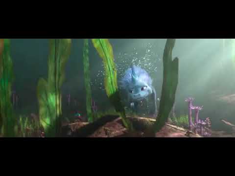 Raya and the last dragon: Sisu swimming scene extended