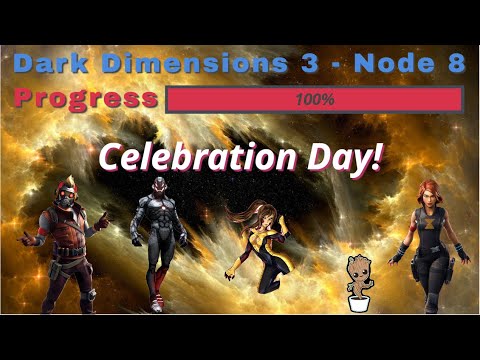 Dark Dimensions 3 - Global Node 8 Day 4 -Final - Rank #82 - Marvel Strike Force MSF