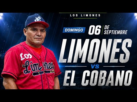 En Vivo | Los Limones VS El Cobano Béisbol Mayor A San Dionisio
