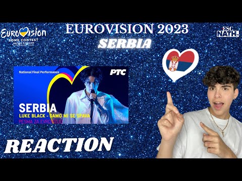 Reaction 🇷🇸 Luke Black - Samo Mi Se Spava (Eurovision 2023 Serbia) From France 🇫🇷 (En/Fr)