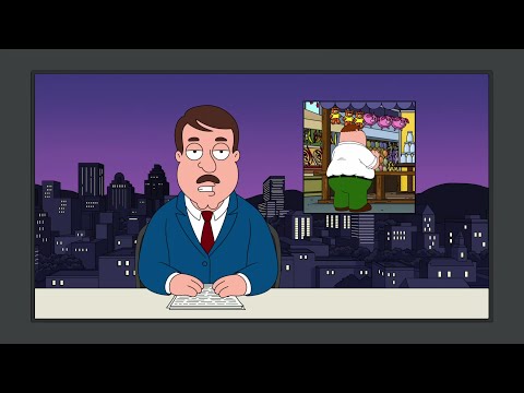 Family Guy - "Ha-ha, look at this guy" news