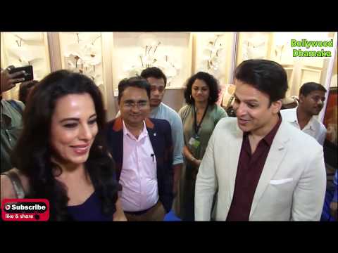2nd Mumbai Art Fair flagged off by Vivek Oberoi, Pooja Bedi and Rajendra, Director Mumbai Art Fair