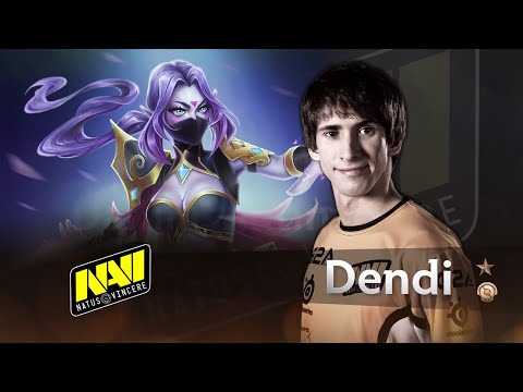 Dendi (Templar Assassin) Gameplay