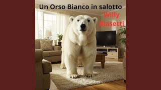 Un orso bianco in salotto