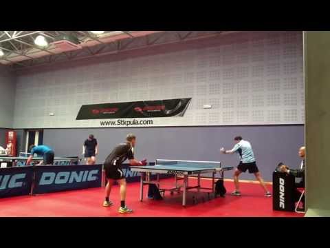 Milosavljević Vlado (Brovinje) - Marinković Krešimir (Sv. Nedelja Novaki), 1. set