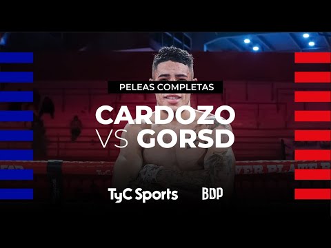 Javier Cardozo vs. Facundo Gorsd - First-Rate Boxing Promotion - TyCSports
