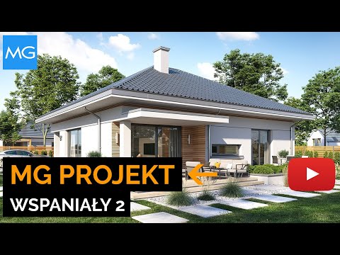 Projekt domu Wspaniały 2 MGProjekt - 102,90 m2 - koszt budowy 152 tys. zł