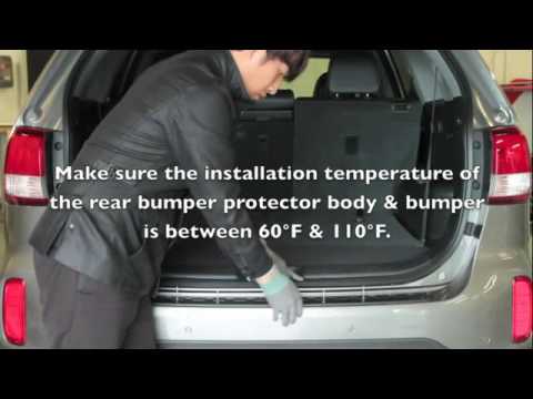Sorento Rear Bumper Protector Installation Video