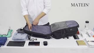 Matein Travel Backpack With TSA Lock