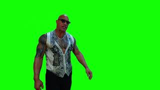 The Rock "look at you now boy" green screen