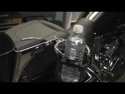 Passenger Drink Holder for Ultra Classic Install