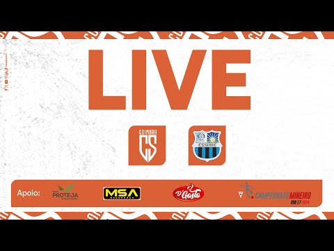 COIMBRA X ESSUBE - AO VIVO E COM IMAGENS - CAMPEONATO MINEIRO SUB-17 2024   - #aovivo #futebol
