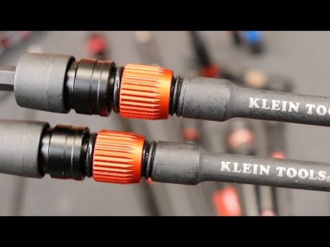 Locked & Loaded! Klein Dual Lock Impact Extensions solves the problem. 6" & 12" lengths change game!