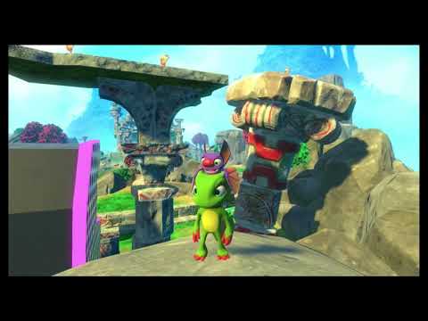 Yooka Laylee 100% Walkthrough Part 2 - Tribalstack Tropics