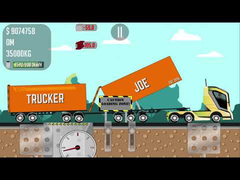 SUPER GAME TRUCKER JOE TRANSPORTING STEEL TO A COPPER MINE CONSTRUCTION SITE