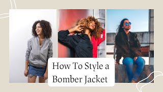 How to Style A Bomber Jacket For Women
