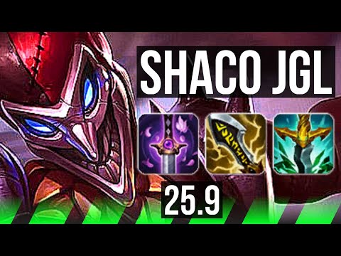 SHACO vs RENGAR (JGL) | EUW Master | 25.9