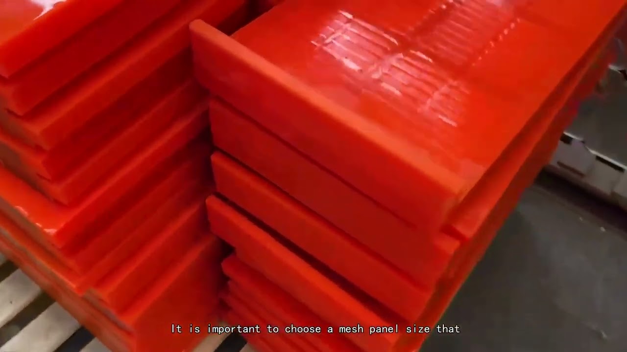 Rubber Screen Mesh for Crusher and Vibrating Screen Decks