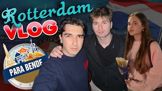 ROTTERDAM VLOG! 🇳🇱 | PARA BENDE,DERT SENDE 🤑 | WATERTAXI,ERASMUS BRIDGE,MARKTHAL ✈️