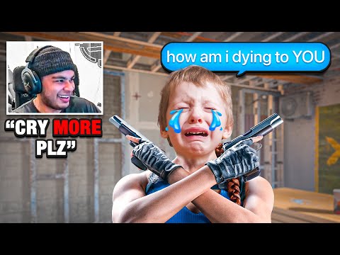 I Played Against A TRYHARD Squeaker (CRYBABY)