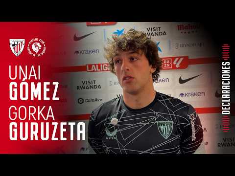 Imagen de portada del video 🎙 Unai Gómez & Gorka Guruzeta  | post Atlético de Madrid 3-2 Athletic Club | LaLiga EA Sports 2025/26 32.J