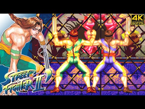 Street Fighter II: Champion Edition - Vega (Arcade / 1992) 4K 60FPS