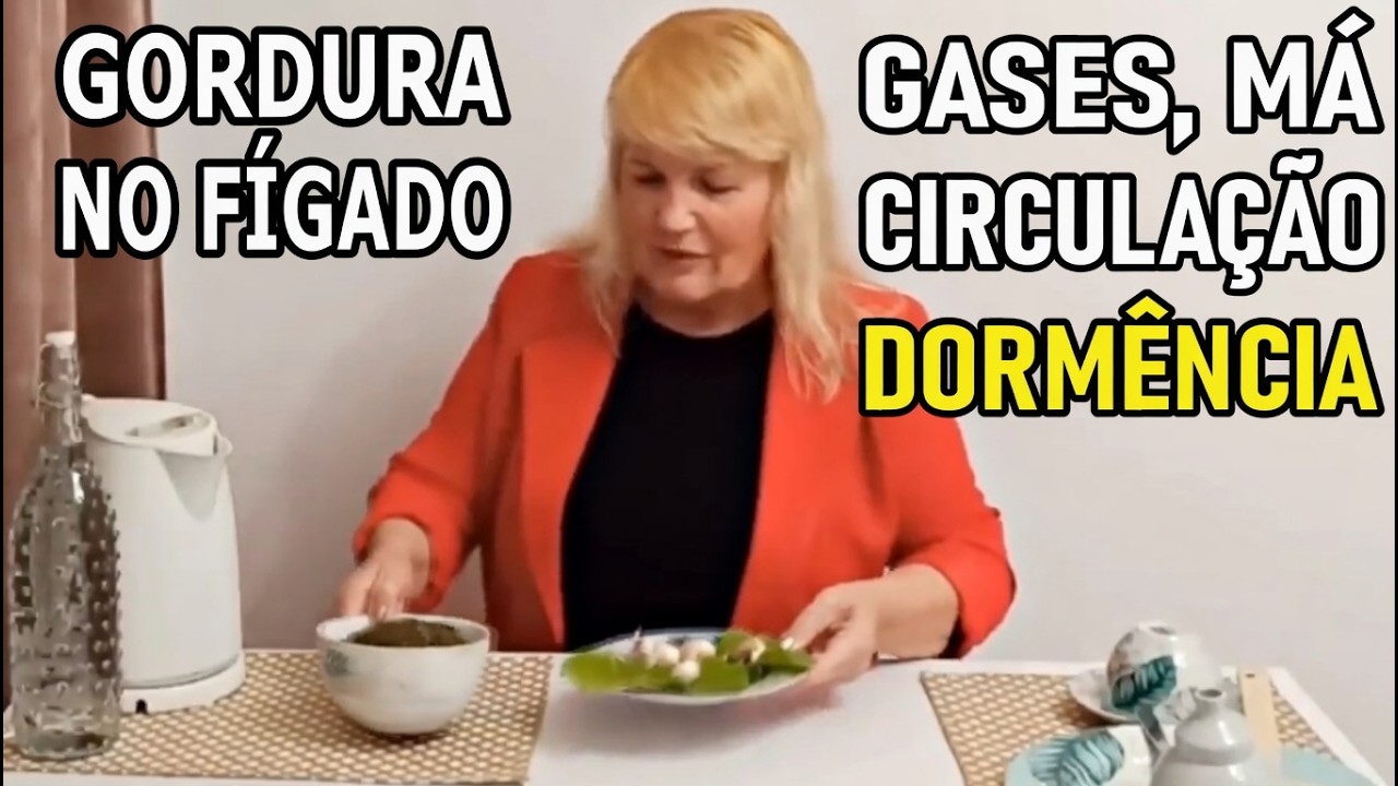 Acaba com Má Circulação, Gases, Fígado Gordo, Dormências…  #Remédio Caseiro 💖 MARILENE SARAH FIALHO