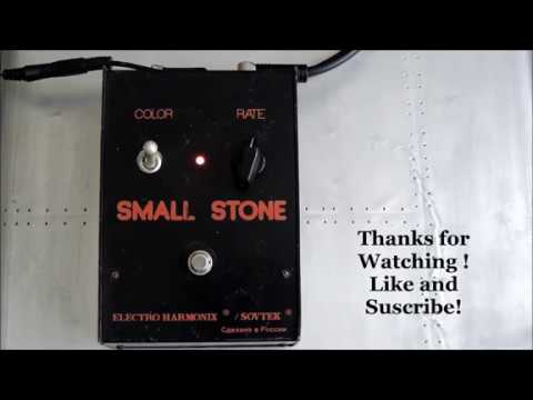 Electro-Harmonix Russian Small Stone Phase Shifter v3 1999 - Black with Uncapitalized Logo image 14