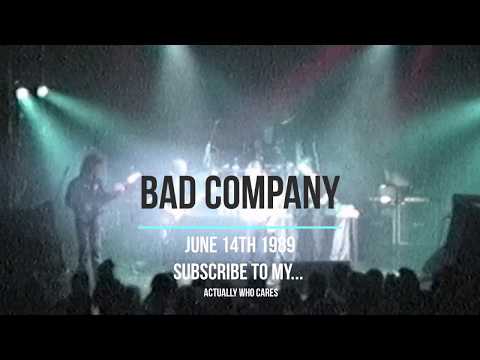 Bad Company June 14th 1989 16X9