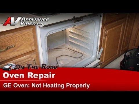 GE Stove Repair - Not Heating Properly - Oven Bake Element