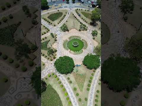 Praça Raul soares. Belo Horizonte. Minas Gerais. Águia de Louvores. Drone.