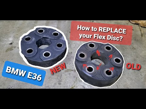 Superior Drift Garage - BMW E36 FLEX DISC REPLACEMENT DIY!!!!!