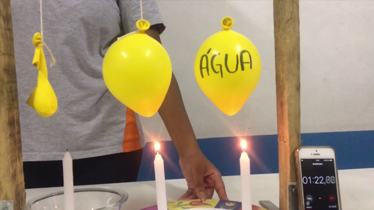 experimentos de calorimetria