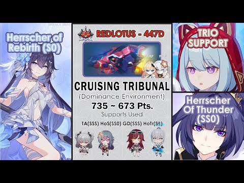 Honkai Impact 3rd: Ex-Abyss Redlotus (447D) Ver. 6.8 | Cruising Tribunal | HoRb, HoT, S-TRIO