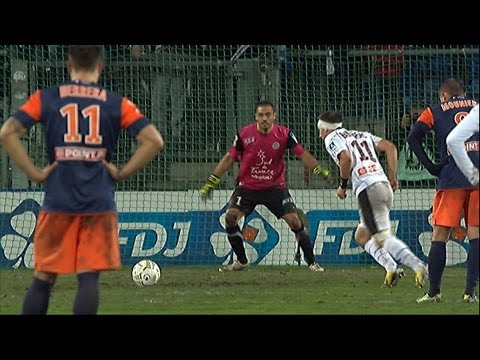 But Eric BAUTHEAC (66' pen) - Montpellier Hérault SC - OGC Nice (3-2 / 2012-13