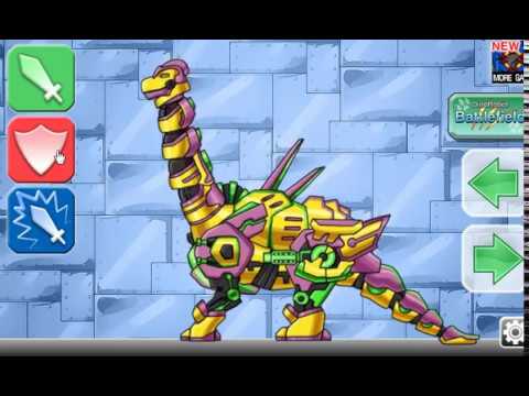 Brachiosaurus - Combine! Dino Robot Video