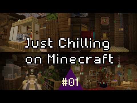 Chilling Minecraft Building session - Weirdmageddon Land Minecraft Ita Survival #01