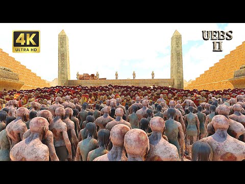 1,000,000 ZOMBIES VS A SMALL ROMAN ARMY. WHO WILL WIN? | Ultimate Epic Battle Simulator 2 | UEBS 2