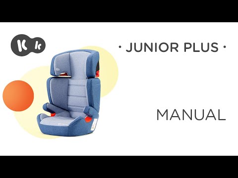 How to install the Kinderkraft JUNIOR PLUS 15-36 kg car seat. How To Video | Tutorial