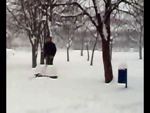 banduka salto u snegu